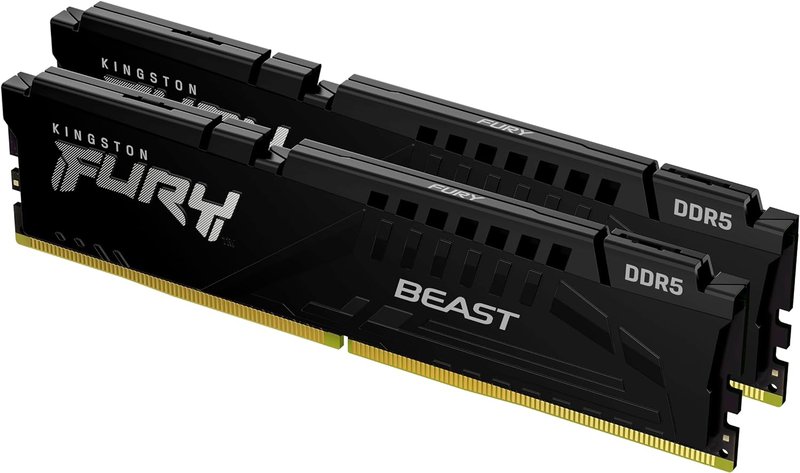 Kingston Fury Beast DDR5 64GB (2x32GB) 6000MHz CL30