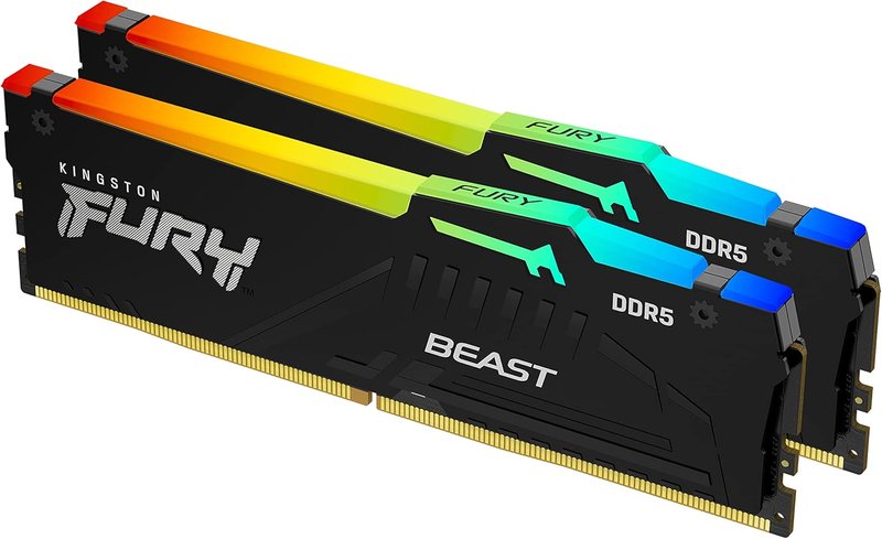 Kingston Fury Beast RGB DDR5 32GB (2x16GB) 6000MHz CL36