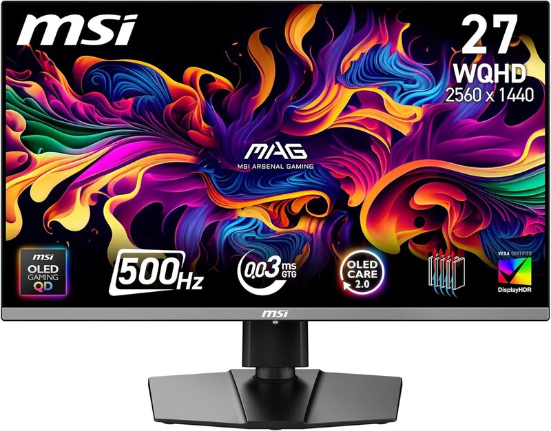 MSI MAG 272QP X50 QD-OLED 500Hz