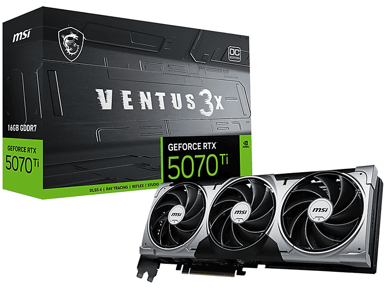 MSI Ventus 3X RTX 5070 12GB — kPrecio