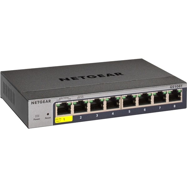 Netgear GS108E 8-Port Gigabit Switch — kPrecio