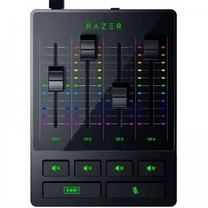Razer Audio Mixer Mezclador Streaming 4 Canales USB Control Hardware