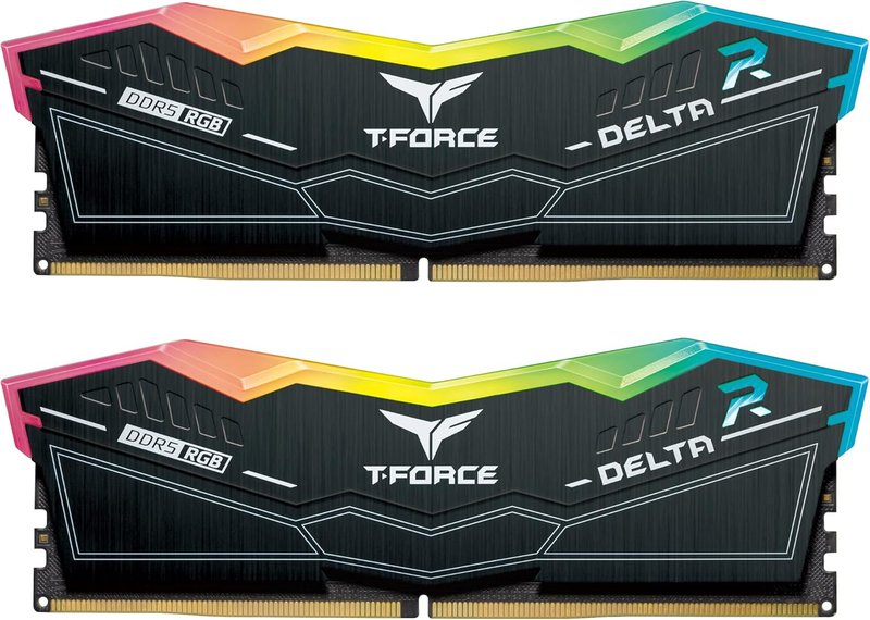 TeamGroup T-Force Delta RGB White DDR5 32GB (2x16GB) 6000MHz CL30
