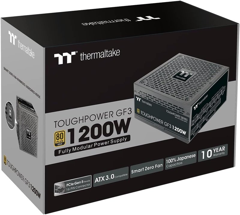 Thermaltake Toughpower GF3 1200W 80+ Gold ATX 3.0