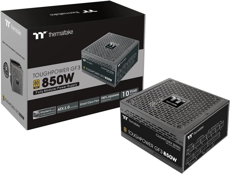 Thermaltake Toughpower GF3 850W 80+ Gold ATX 3.0