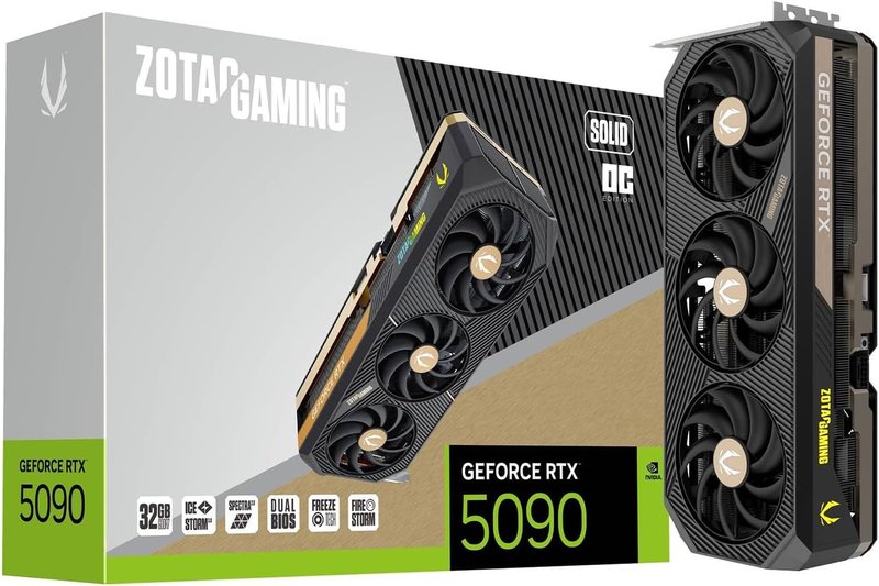 Zotac Gaming GeForce RTX 5090 Solid OC 32GB